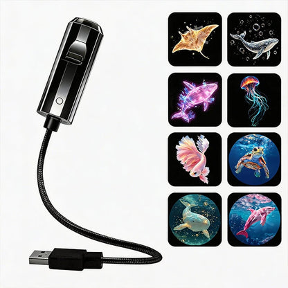 OrbitGlow – Flexible Gooseneck Star Lamp – Ocean