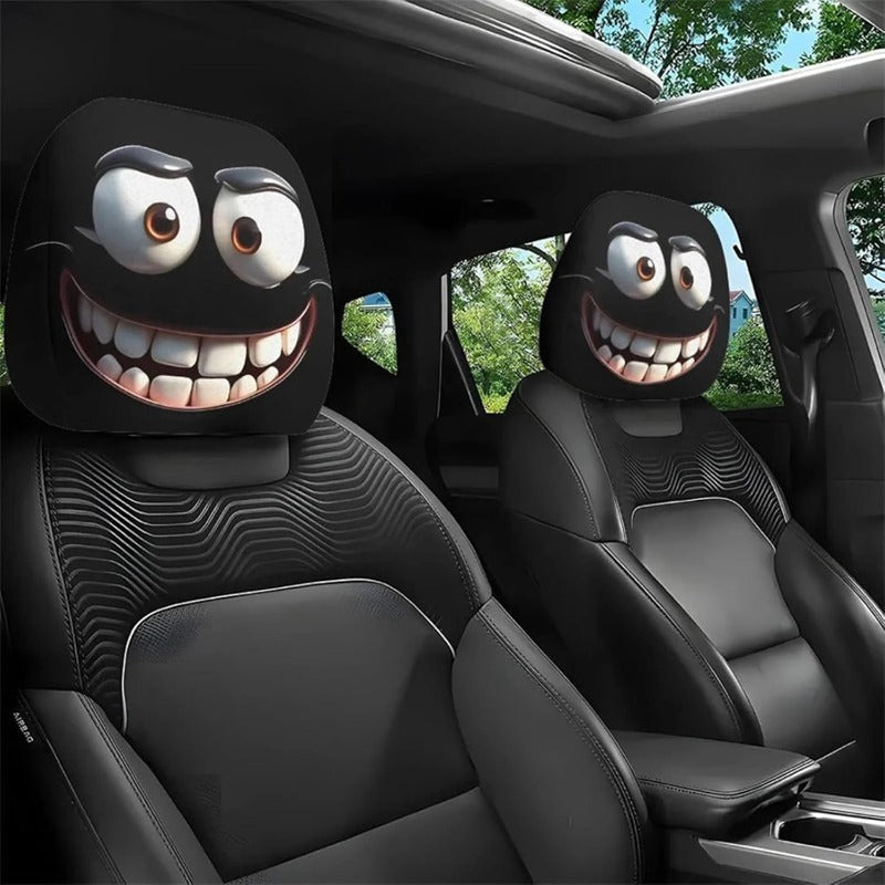 CartoonCush – Playful Headrest Cover – image 3