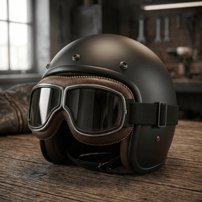 RetroRide – OTG Vintage Motorcycle Riding Goggles – image 8