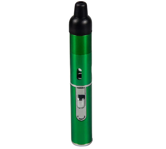 FlameCraft – Windproof Butane Pipe Lighter – Green / Buy 1 PC