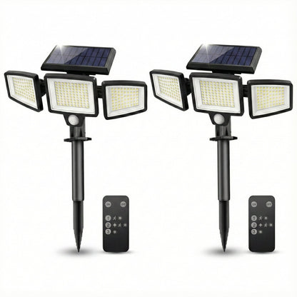 VistaGlow – Smart Solar-Powered Garden Stake Lights – 2 pcs / In-ground