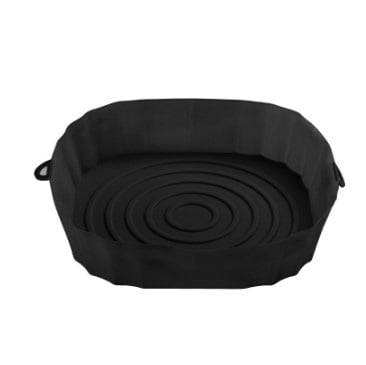 CleanCrisp – Reusable Cooking Tray Inserts – Black / Thin