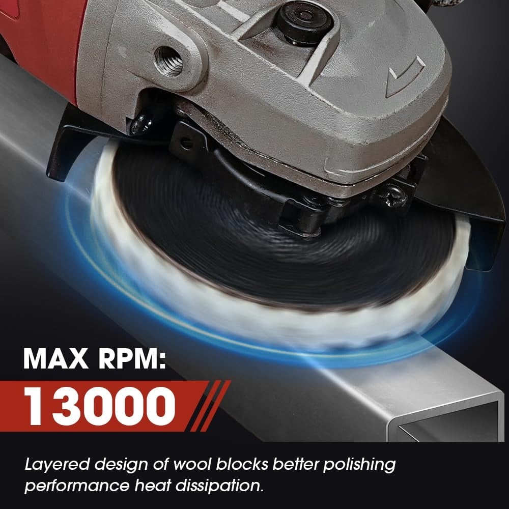 SmoothCraft - High-Resilience Polishing Wheel for Metal & Wood – image 4