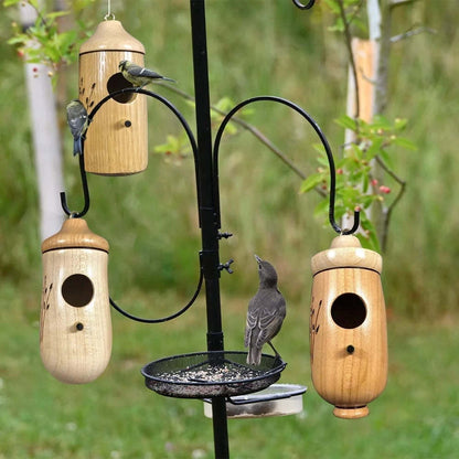 NatureSip – Wooden Hummingbird Feeder for Garden Lovers – image 5