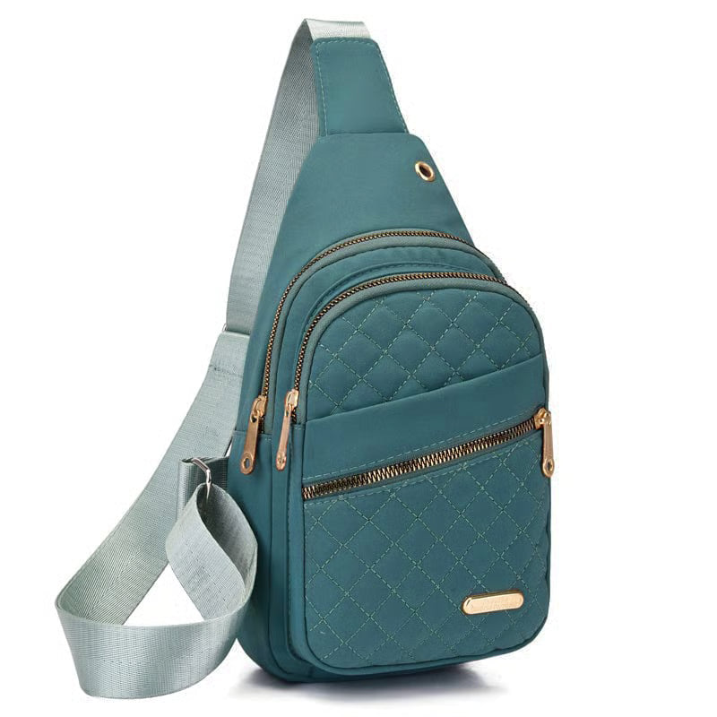 LuxeCarry – Minimalist Solid Color Crossbody Bag – Green