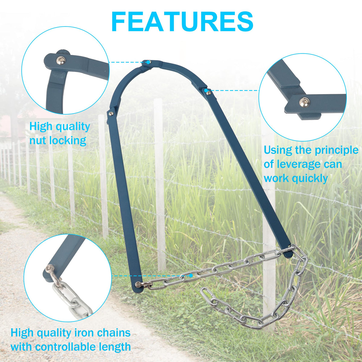 GripTight – Durable Fence Repair Retainer Tool – image 3