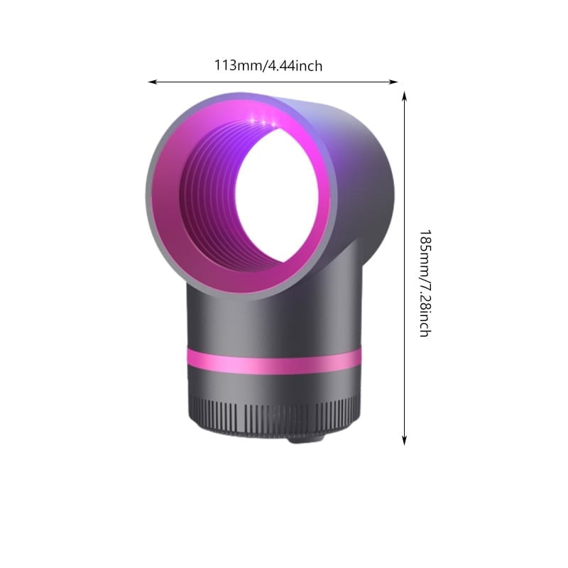 NightShield – UV Bug Trap Lamp – Gray