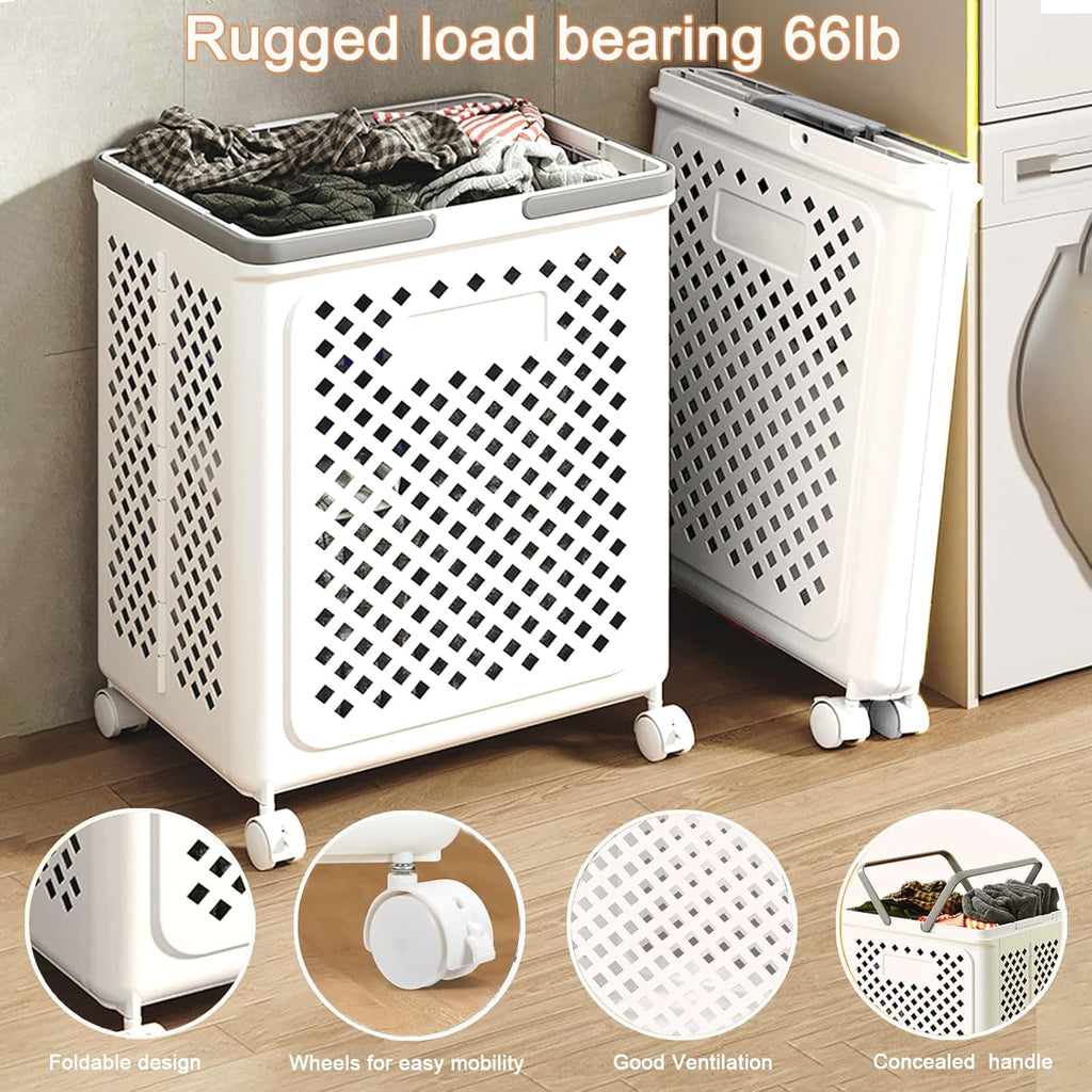 LuxorMove – Foldable Rolling Laundry Basket – image 10