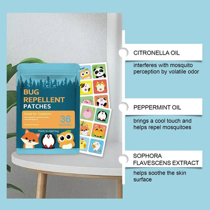 BuzzAway – Mosquito Repellent Stickers for Kids (36 Pack) – image 2