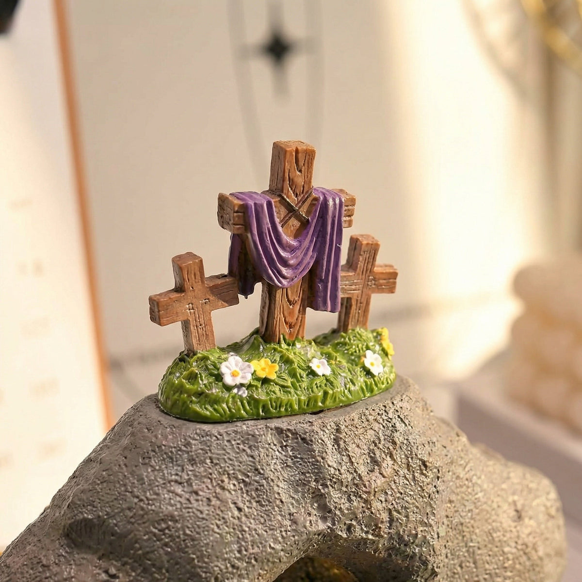 Resurrection Light Empty Tomb Easter Scene – image 6