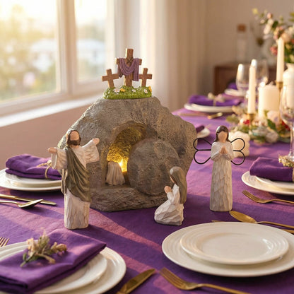 Resurrection Light Empty Tomb Easter Scene – image 2
