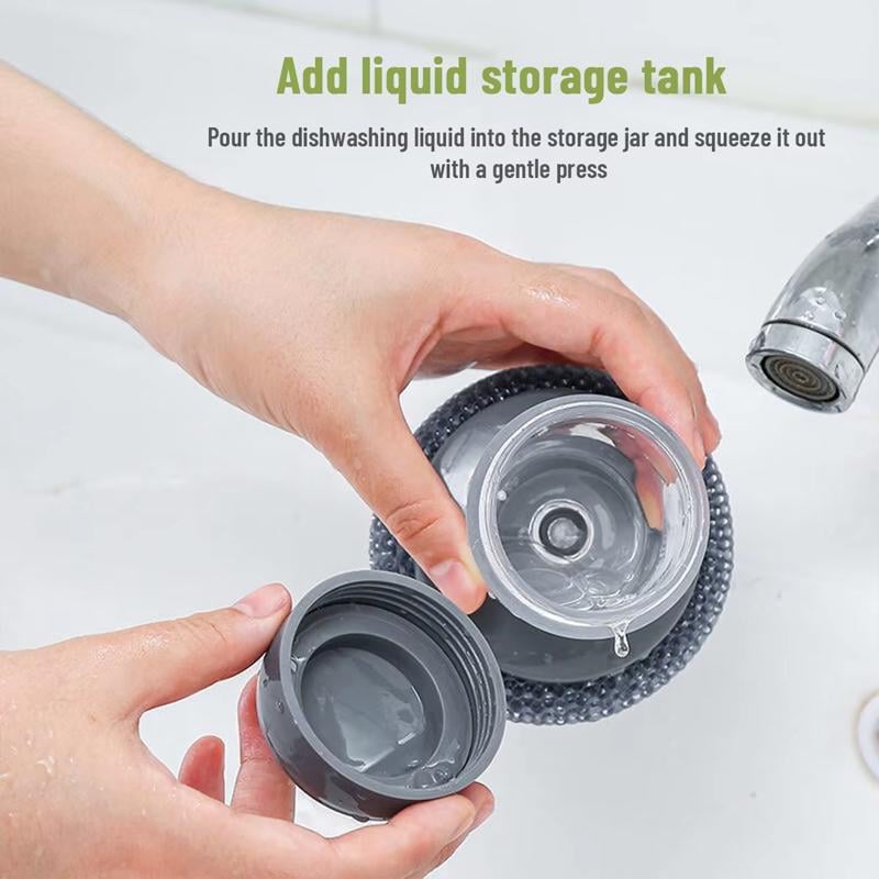CleanMate - Ergonomic Soap-Release Kitchen Scrubber – image 8