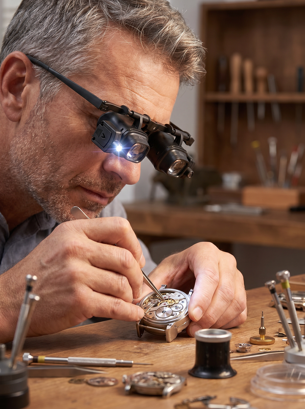 VisionPro – Hands Free LED Magnifier Glasses Kit – image 5