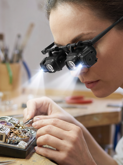 VisionPro – Hands Free LED Magnifier Glasses Kit – image 11