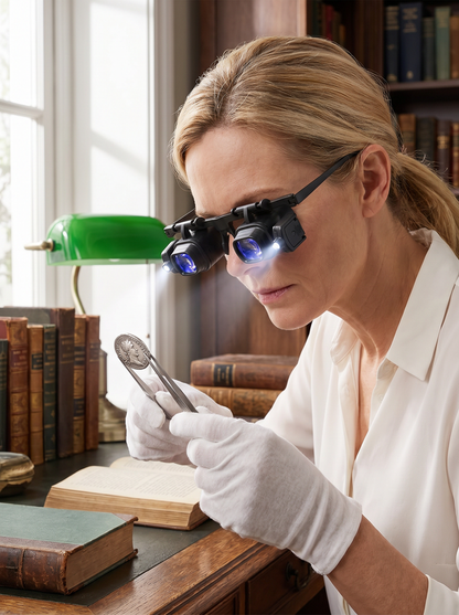 VisionPro – Hands Free LED Magnifier Glasses Kit – image 9