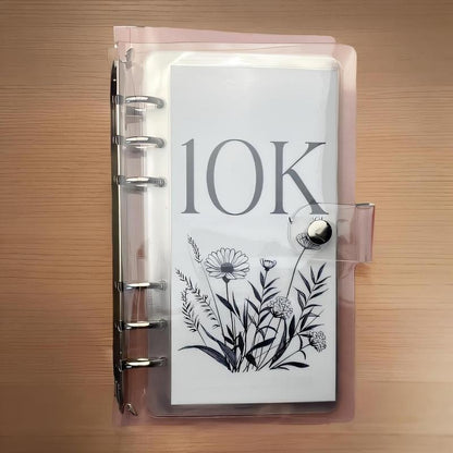 SaveWise – 12-Month Envelope Money Saving Challenge Binder – 10k