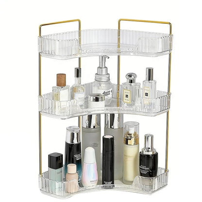 LuxeStack Organizer – Multi-Tier Elegance – Transparent
