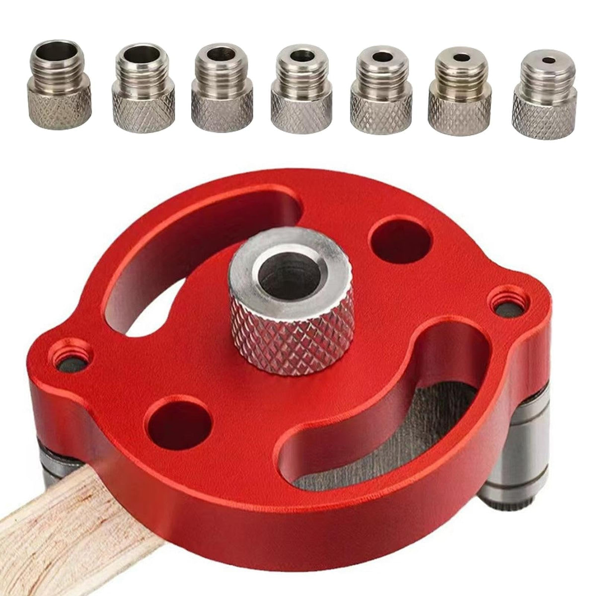 CenterPro – Self Centering Doweling Jig – Red