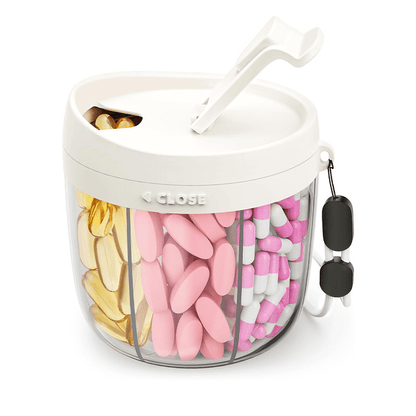 DailyMeds – 6 Compartment Pill Storage Container – image 10