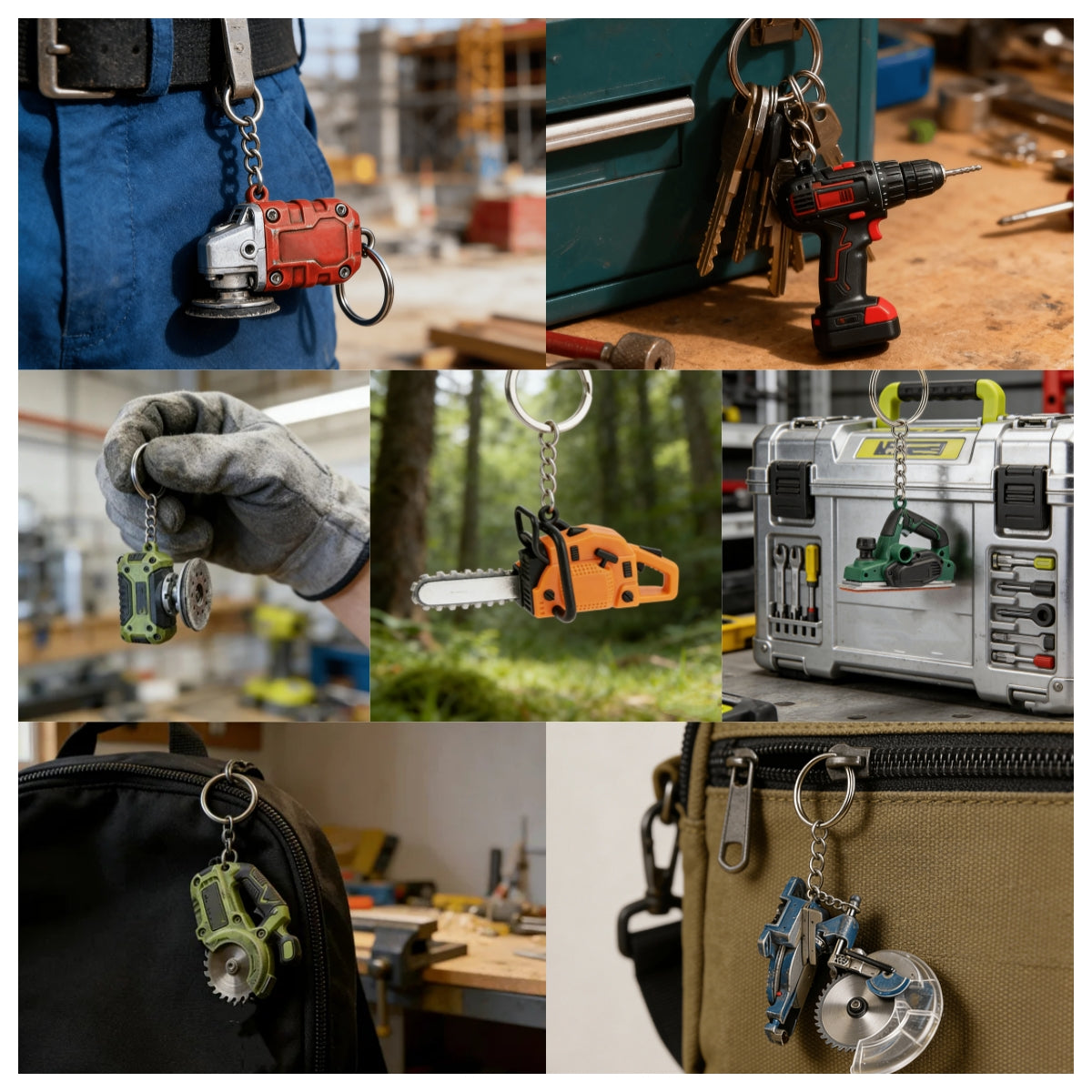 ToolTiny – Mini Power Tools Keychain – image 8