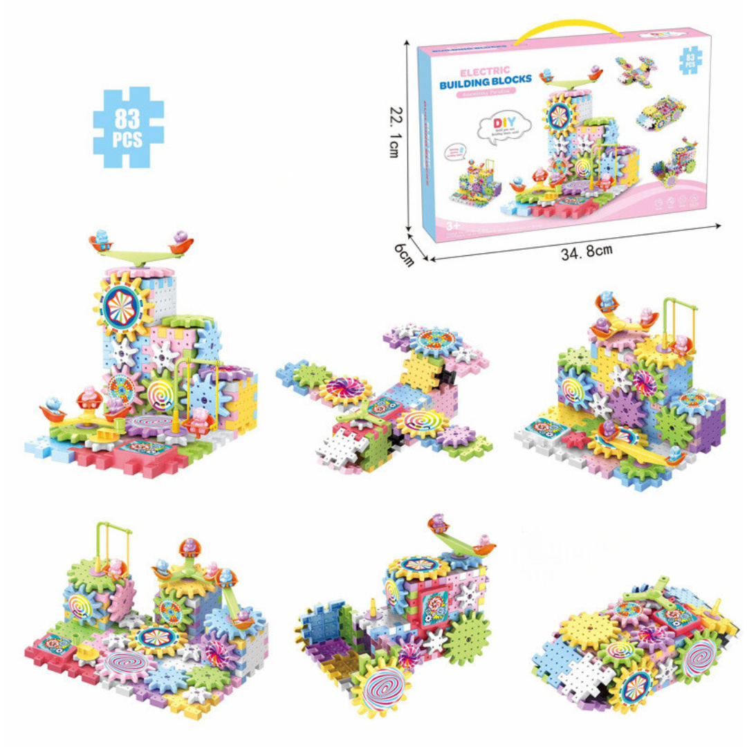 BrainBoost Builders – Montessori Gear Blocks – image 8