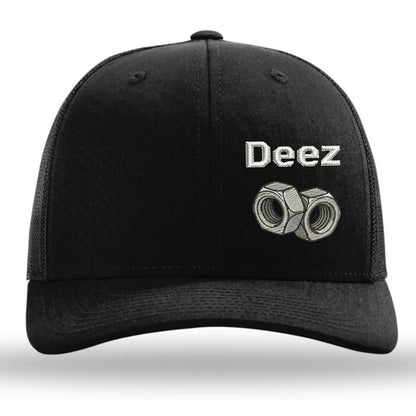 GritGear Cap – Hard Work Snapback – All Black / One Size Fits Most (Circumference 21 5/8"- Circumference 24 1/8") / BUY 1
