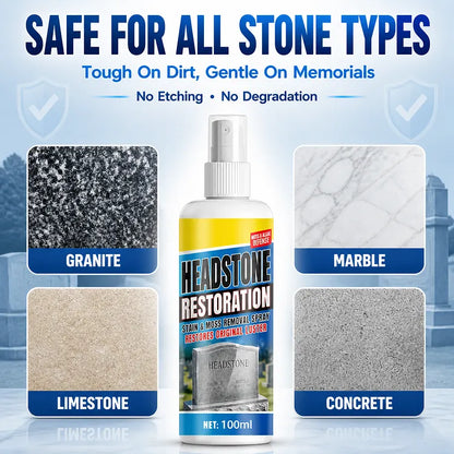 StoneRevive – Headstone Restoration Cleaning Spray – image 2