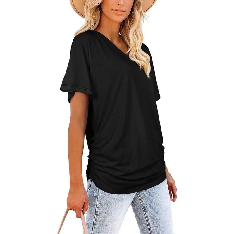LunaFlow – V-Neck Loose Fit Top – image 4