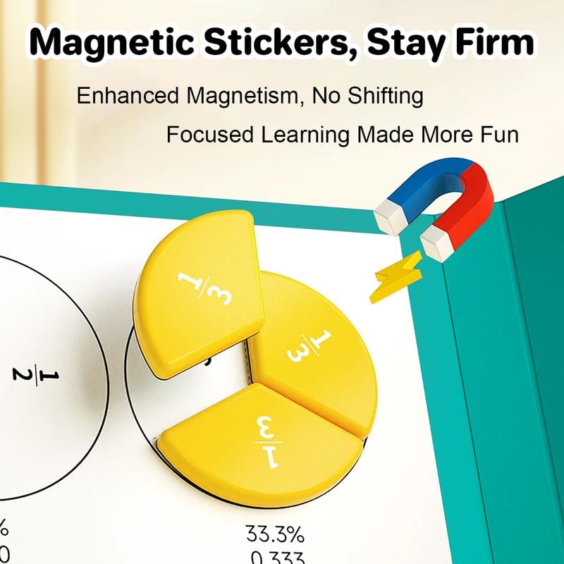 MathMagnet – Fraction Demonstration Book – BUY 3 GET 50% OFFFREE SHIPPING