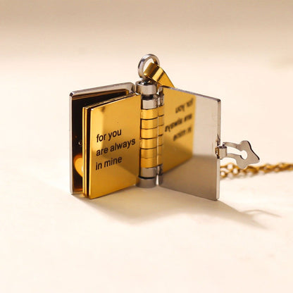 LoveStory – Chapter Book Necklace Gift – image 9