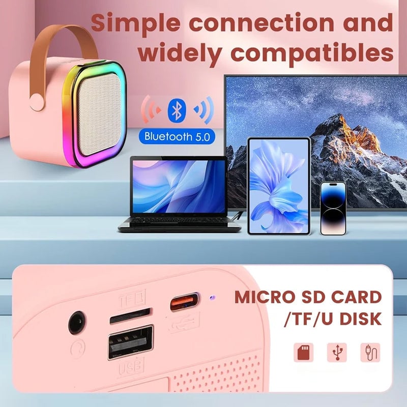 BeatVox – Mini Karaoke Speaker with Mics – image 4