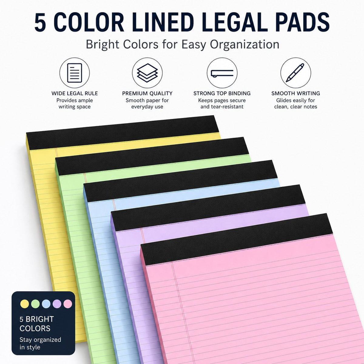 WriteEase – Double-Sided Legal Pad for Organized Notes – image 12