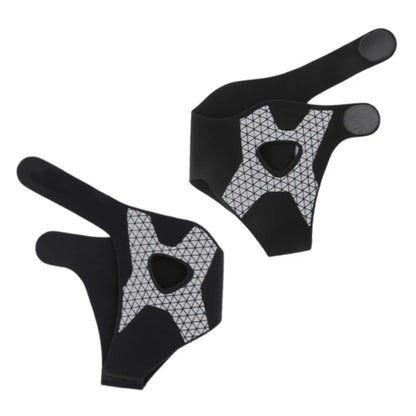 AnkleFit Pro – Adjustable Stability Brace – Black (Single) / M