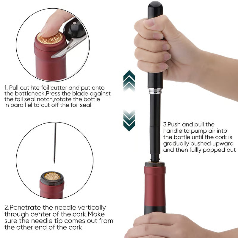 AirPop Pro – Air Pressure Wine Corkscrew – image 9