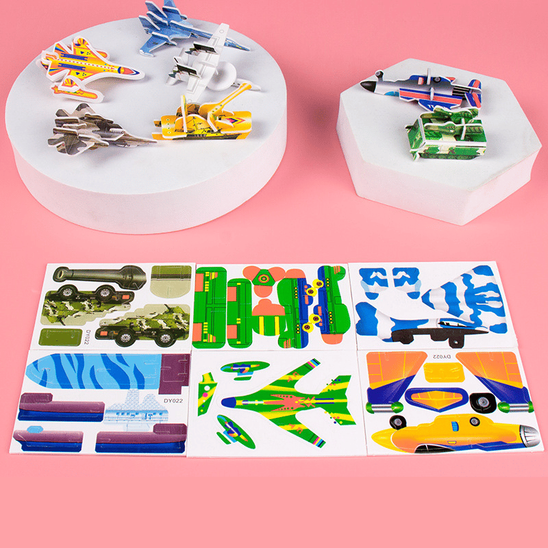 BugBuild – 3D Creative Insect Paper Jigsaw Puzzle – Airplane Jigsaw Puzzle(25 pcs)