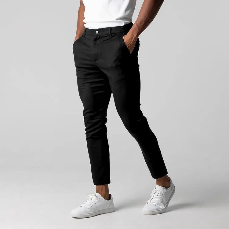 CityFlex – Active Chinos Pants – Black / XS / 30
