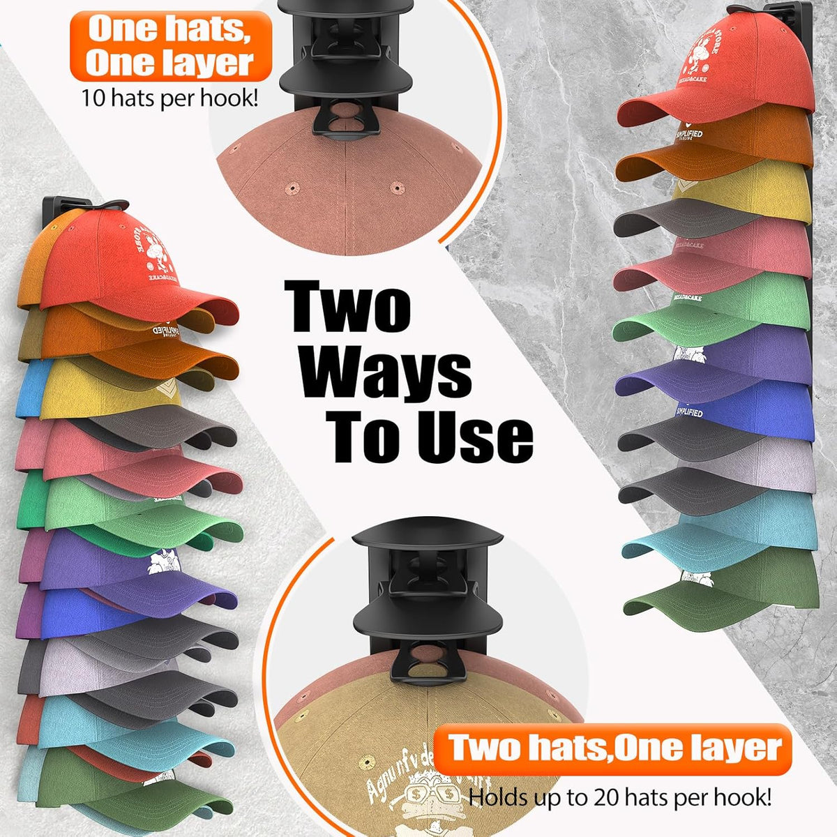 CapKeeper – New Hat Organizer for Baseball Caps – image 2