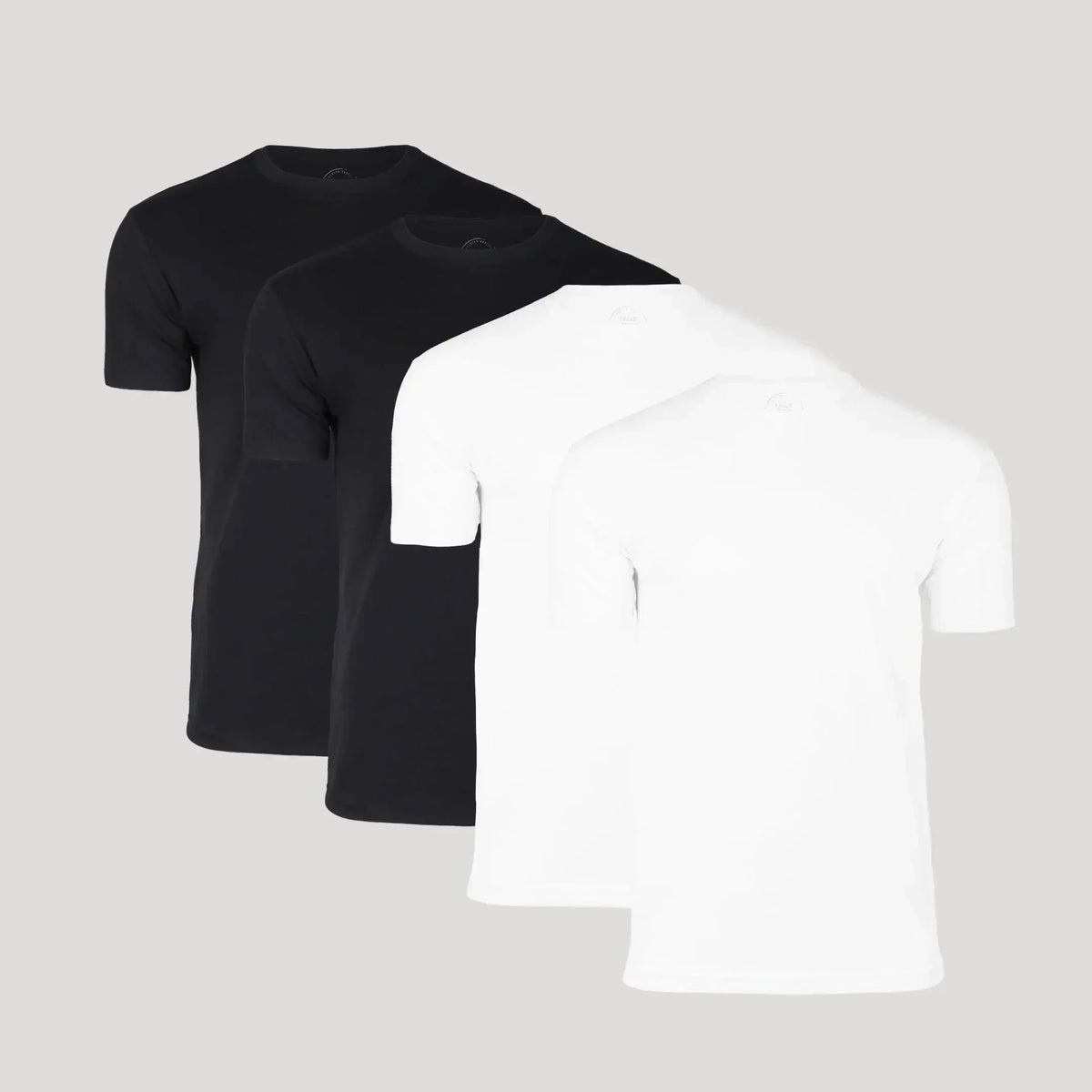 PrimeWear – Athletic Comfort Short Sleeve T Shirt Pack – Black & White / S