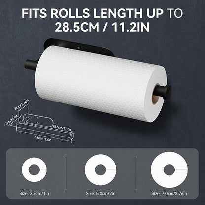 PureSteel – Elegant Wall Roll Holder – image 3