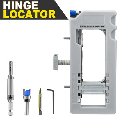 DoorFit ProJig – Hinge Installation Template – Gray