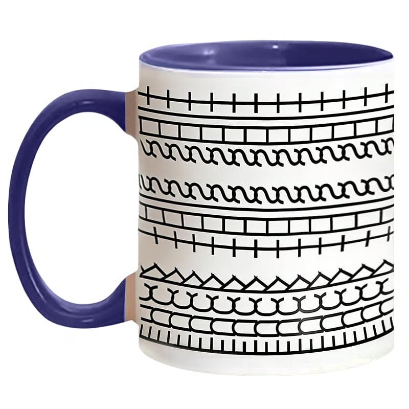 ZeroCare – Ceramic Coffee Mug – Purple