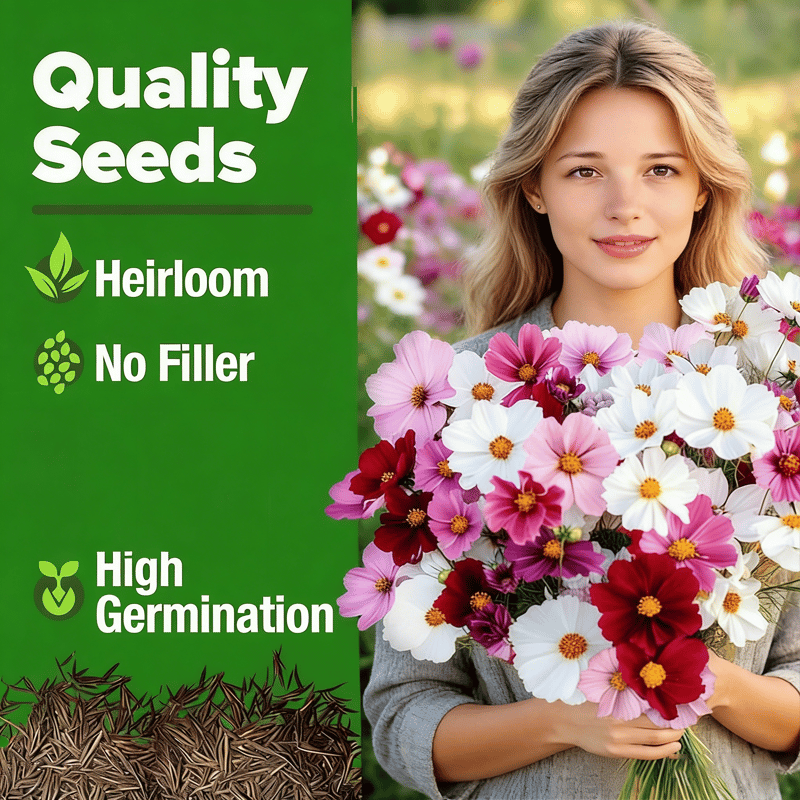 PurePetal – Zinnia Seeds for Vibrant Heirloom Flowers – image 5