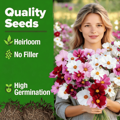 PurePetal – Zinnia Seeds for Vibrant Heirloom Flowers – image 5