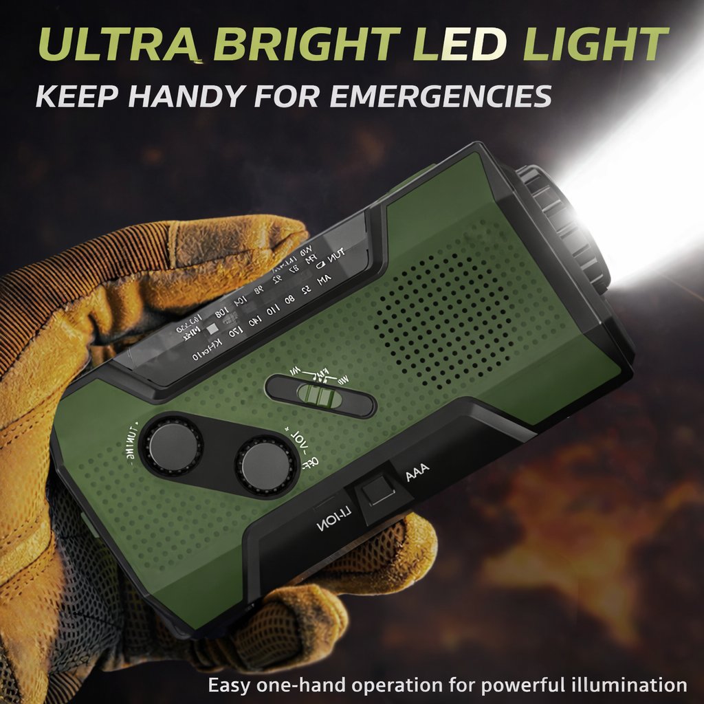 PowerCast Elite – 4-in-1 Emergency Radio – image 3