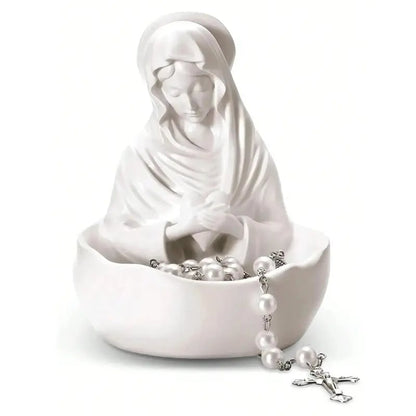 FaithKeeper – Handcrafted Jesus Storage Bowl – image 25