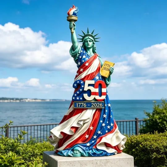 LibertyCraft – Handmade 250th Anniversary Figurine – image 3