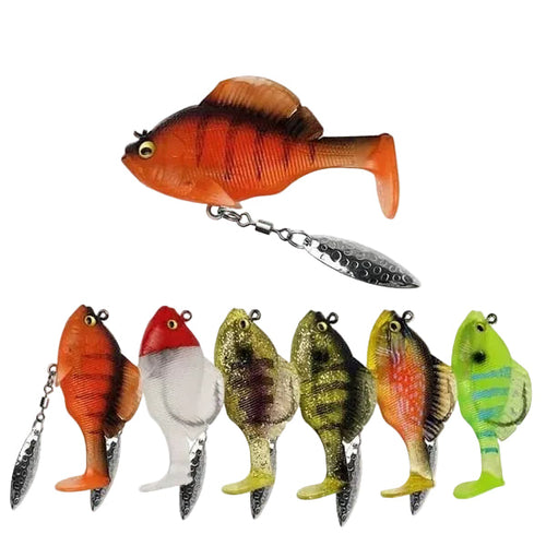 FishMagnet – Soft Bait Jig Head Lures Kit – 6pcs-10g