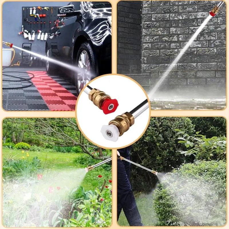 Jet Nozzle Power Washer for Garden Hose – image 10