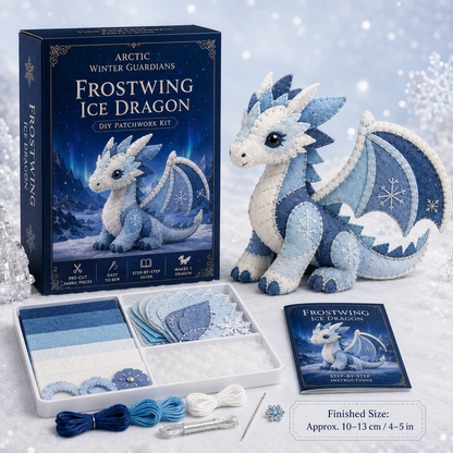 NordicStitch – Winter Fantasy DIY Kit – Frost Dragon