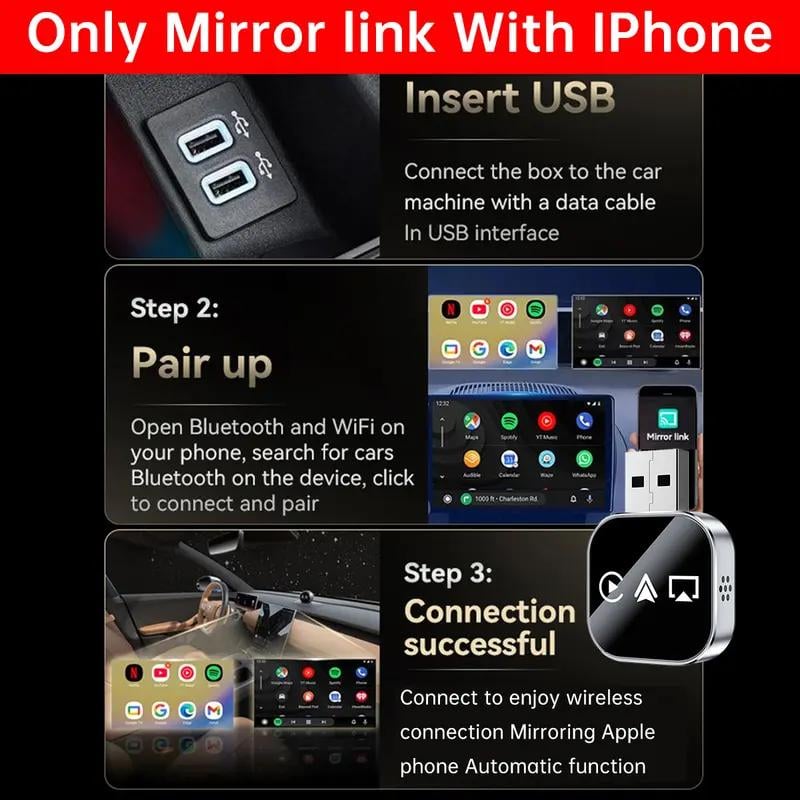 MirrorMax – Seamless Wireless CarPlay Converter – image 4